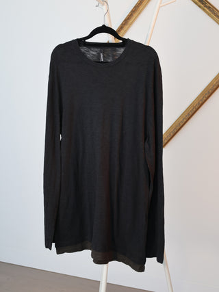 Neil Barrett black slim fit long sleeve men’s sweatshirt