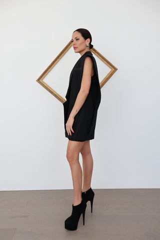 Balmain x H&M Black Sleeveless Tuxedo Vest – Size S