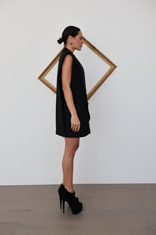 Balmain x H&M Black Sleeveless Tuxedo Vest – Size S