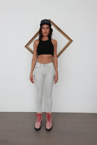 Diesel Skinzee super slim skinny stretch denim jeans in blue wash