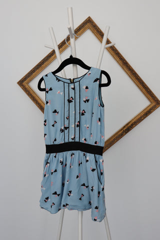 Little Marc Jacobs blue tailored mini dress for girls, size 4 years.