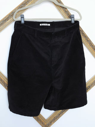 Acne Studios Tailored Wool Shorts – Black | Size 50