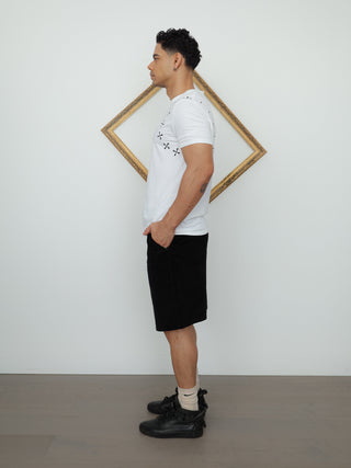 Neil Barrett Cross Graphic T-Shirt – White | Size L