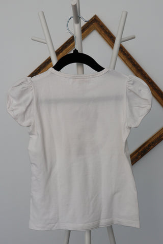 Gucci Kids white cotton shirt, size 4 years, classic silhouette