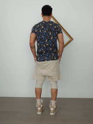 Acne Studios Terrazzo Print T-Shirt – Black | Size L
