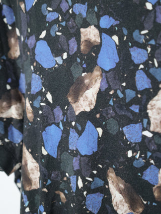 Acne Studios Terrazzo Print T-Shirt – Black | Size L