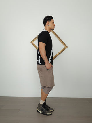 Neil Barrett Abstract Graphic T-Shirt - L