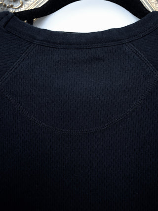  Norse Projects Tyr Raglan Crew Sweatshirt – Black | Size L