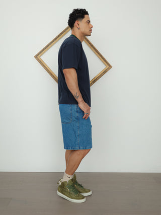  Acne Studios Denim Shorts – Mid Blue | Size 48