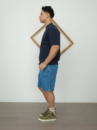  Acne Studios Denim Shorts – Mid Blue | Size 48