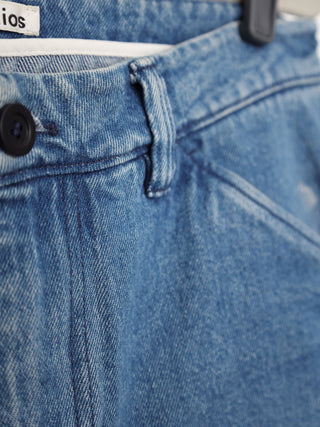  Acne Studios Denim Shorts – Mid Blue | Size 48