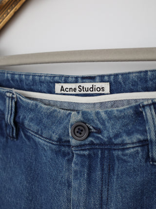  Acne Studios Denim Shorts – Mid Blue | Size 48