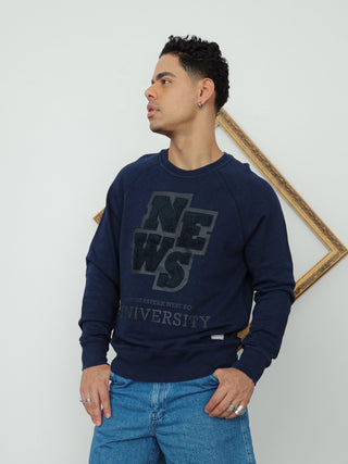 Acne Studios College Crewneck Sweatshirt - L