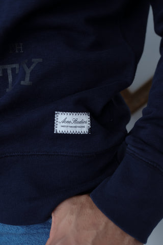 Acne Studios College Crewneck Sweatshirt - L