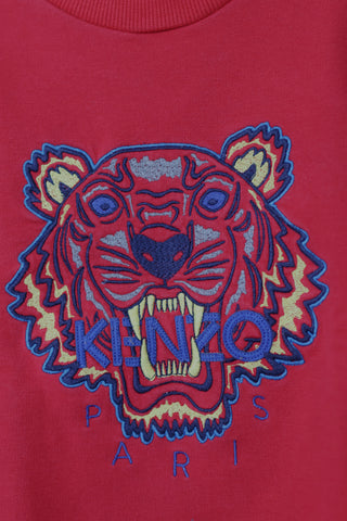Kenzo Kids tiger embroidered sweatshirt, size 5 years.