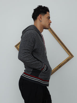  Thom Browne New York Striped Zip-Up Hoodie – Size 3