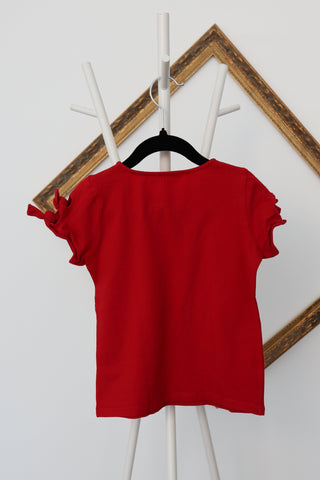 Gucci Girls Crystal Logo Cotton Top – 5 Years