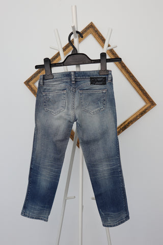 Diesel Kids blue stretch jeans Hushy K SP3 wash, size 4 years.