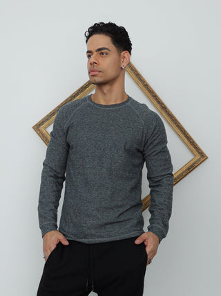  Norse Projects Aske Fine Structure Sweatshirt – Size L