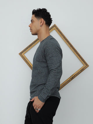  Norse Projects Aske Fine Structure Sweatshirt – Size L
