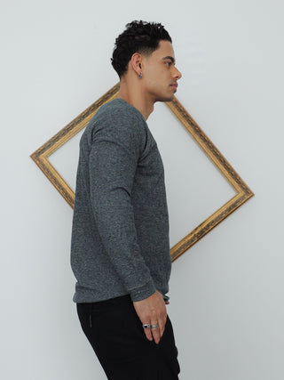  Norse Projects Aske Fine Structure Sweatshirt – Size L