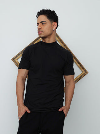 Y-3 Yohji Yamamoto Black Elongated Top - L