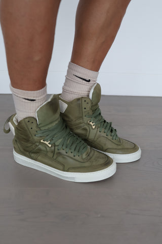 Rip Off's by Fabio Simone Type One Suede High-Top Sneakers – Size 41 EUR