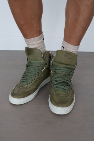 Rip Off's by Fabio Simone Type One Suede High-Top Sneakers – Size 41 EUR