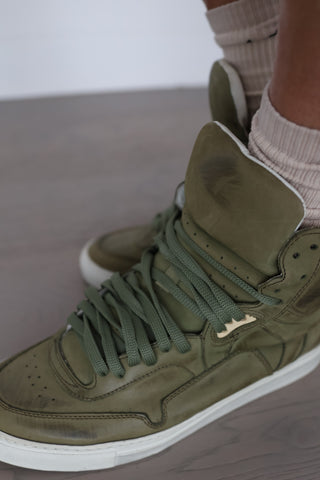 Rip Off's by Fabio Simone Type One Suede High-Top Sneakers – Size 41 EUR