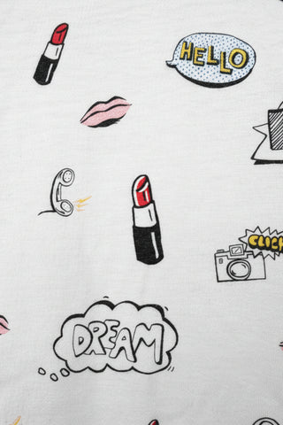 Marc Jacobs kids white cotton long sleeve shirt size 5 years.