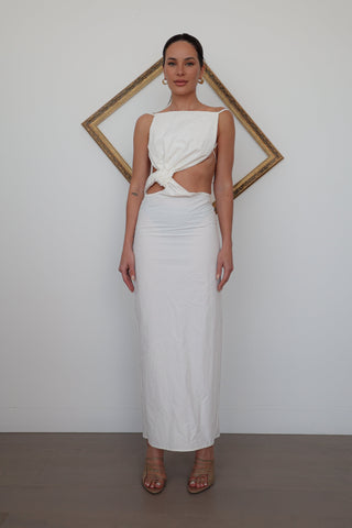 Christopher Esber Interlock Ruched Dress