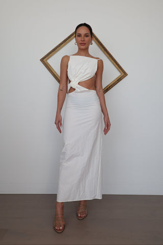 Christopher Esber Interlock Ruched Dress