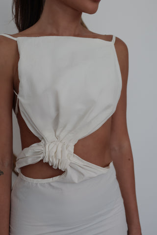 Christopher Esber Interlock Ruched Dress