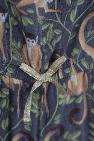 Katie Scott for H&M Lemur print playsuit size 8–9 years.