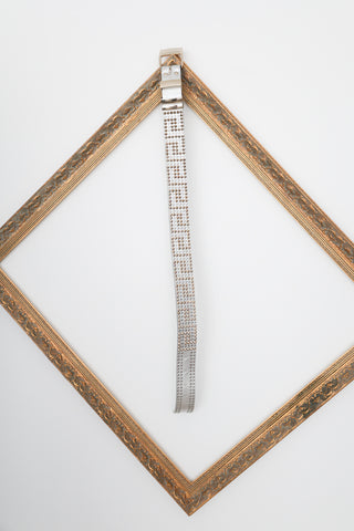 Versace for H&amp;M Studded Greca Leather Belt - XS