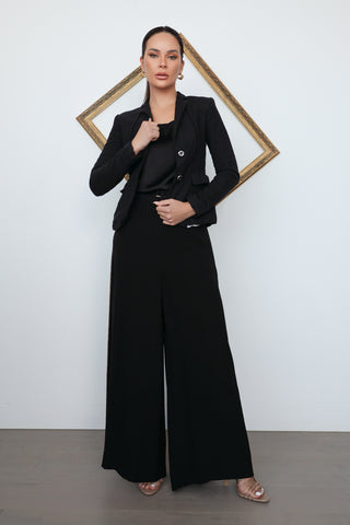 Escada Sport Virgin Wool Fitted Blazer - 6