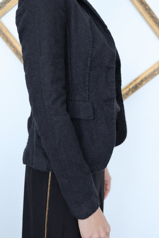 Escada Sport Virgin Wool Fitted Blazer - 6