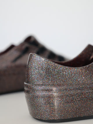 Melissa Ulitsa Mel Dreamed glitter vegan plastic shoes size 32 EU.