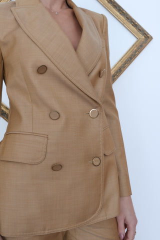 Zimmermann Wool Suit – Camel, Jacket 0P / Pant 0