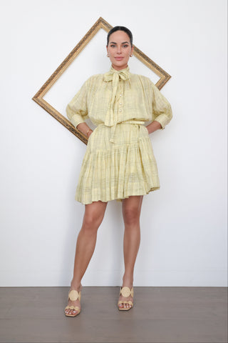 Zimmermann Harmony Check Mini Dress - 0