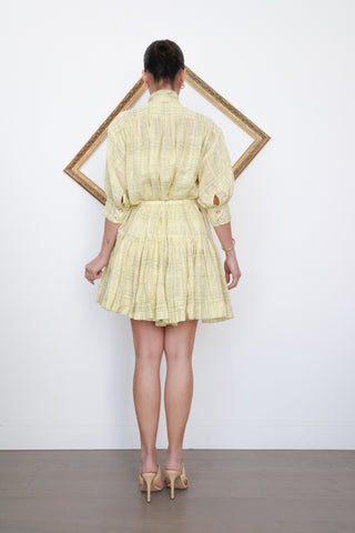 Zimmermann Harmony Check Mini Dress - 0