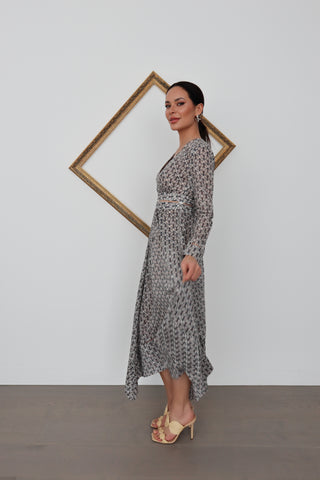 Zimmermann V-Neck Floral Dress – Size 0