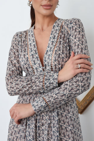 Zimmermann V-Neck Floral Dress – Size 0