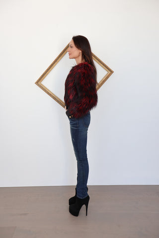 J Brand Dark-Wash Skinny Jeans - Size 26