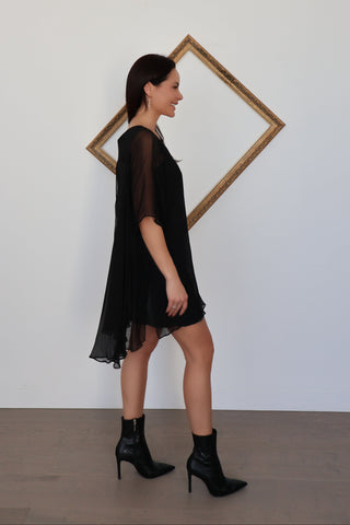 Theyskens’ Theory Layered Mini Dress – Rare Edition - Size 8