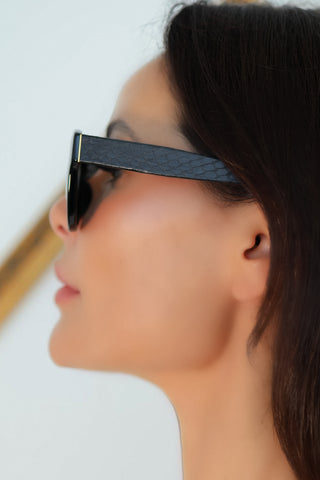 Linda Farrow Rounded Cat Eye Sunglasses