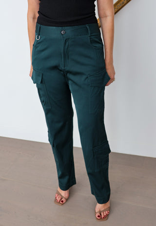 Manning Cartell Face To Face green cargo trousers size AU 12.