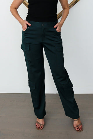 Manning Cartell Face To Face green cargo trousers size AU 12.