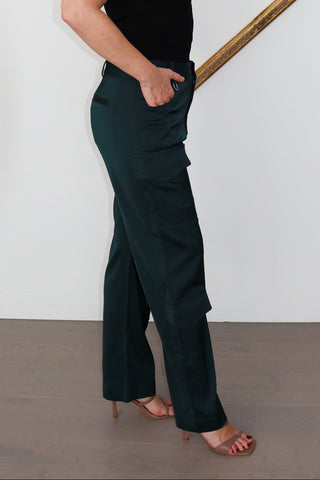 Manning Cartell Face To Face green cargo trousers size AU 12.