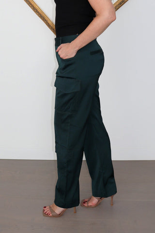 Manning Cartell Face To Face green cargo trousers size AU 12.